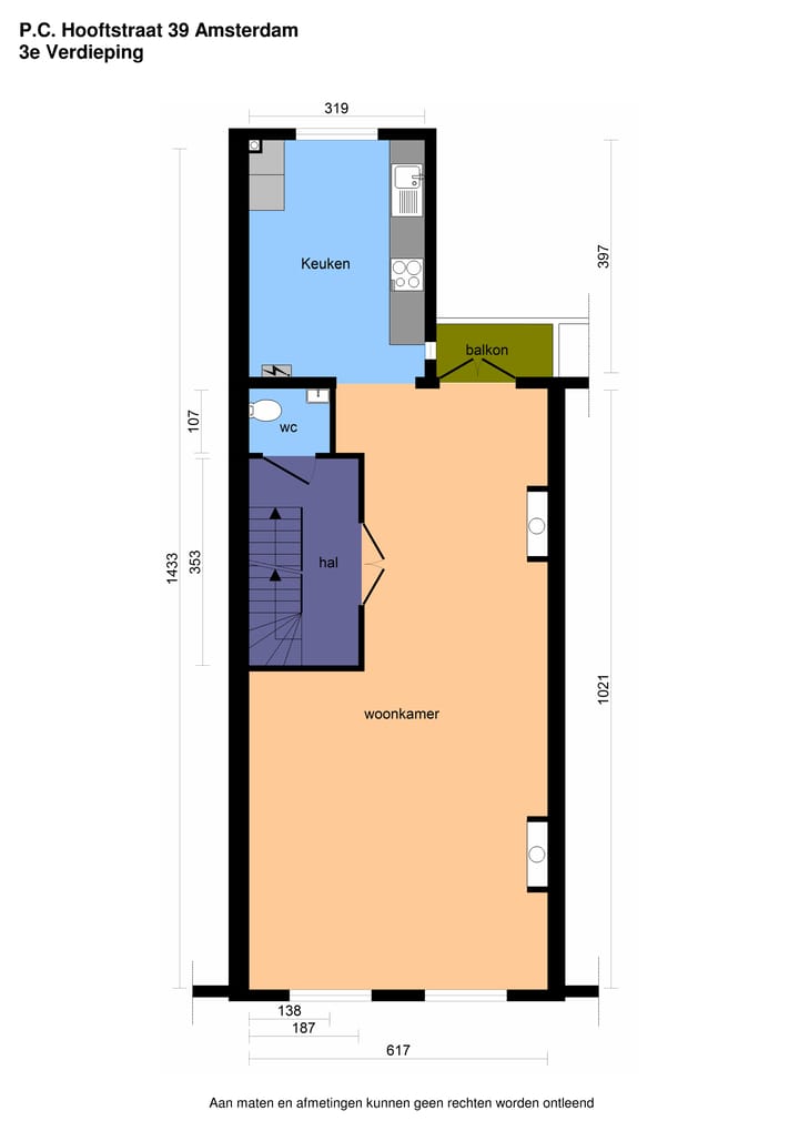 Foto 21 van Pieter Cornelisz. Hooftstraat 39-3