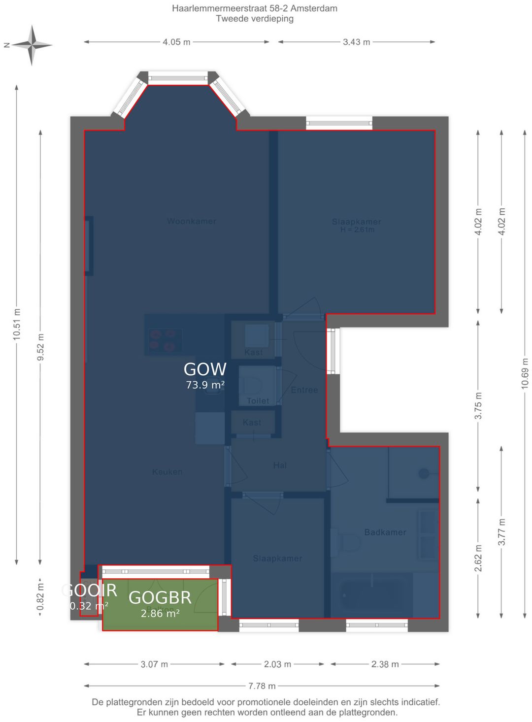 Photo 47 of Haarlemmermeerstraat 58-2