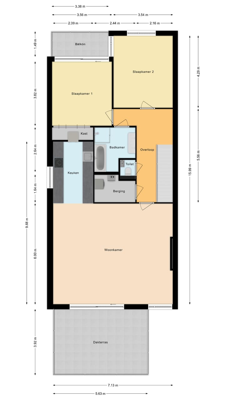 Foto 55 van President Kennedylaan 163