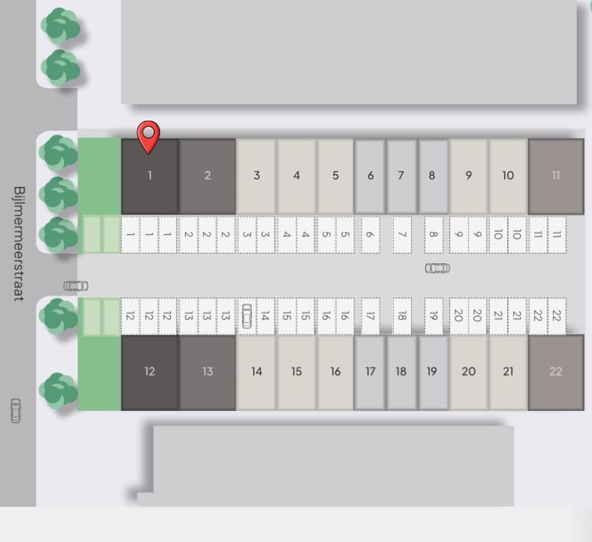 View photo 5 of Bijlmermeerstraat 44-1