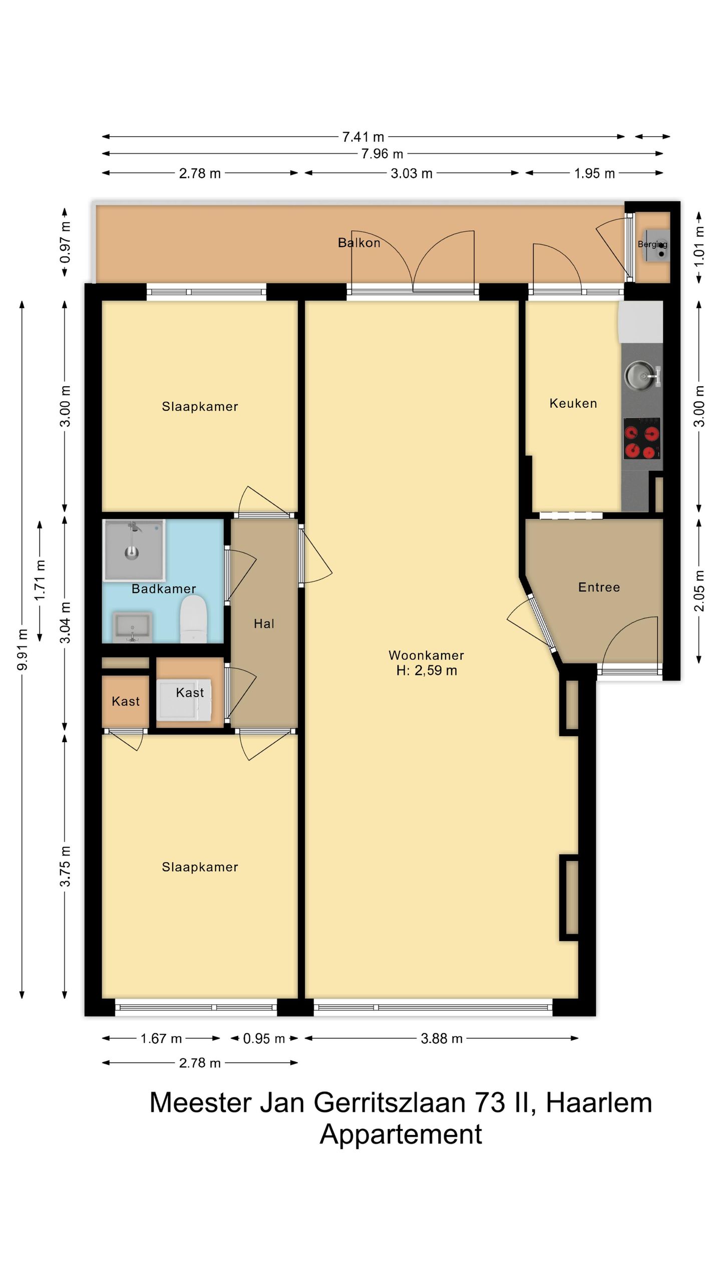 Foto 25 van Mr. Jan Gerritszlaan 73-II