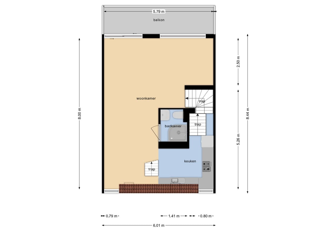 Foto 28 van Orteliusstraat 64-3