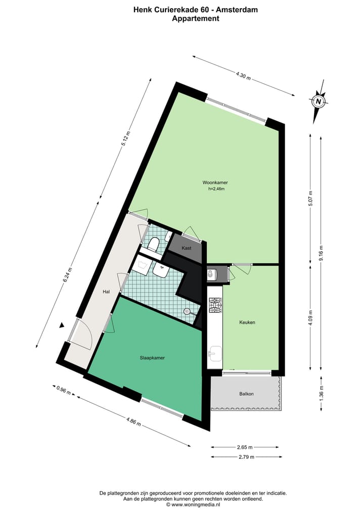 Foto 22 van Henk Curièrekade 60