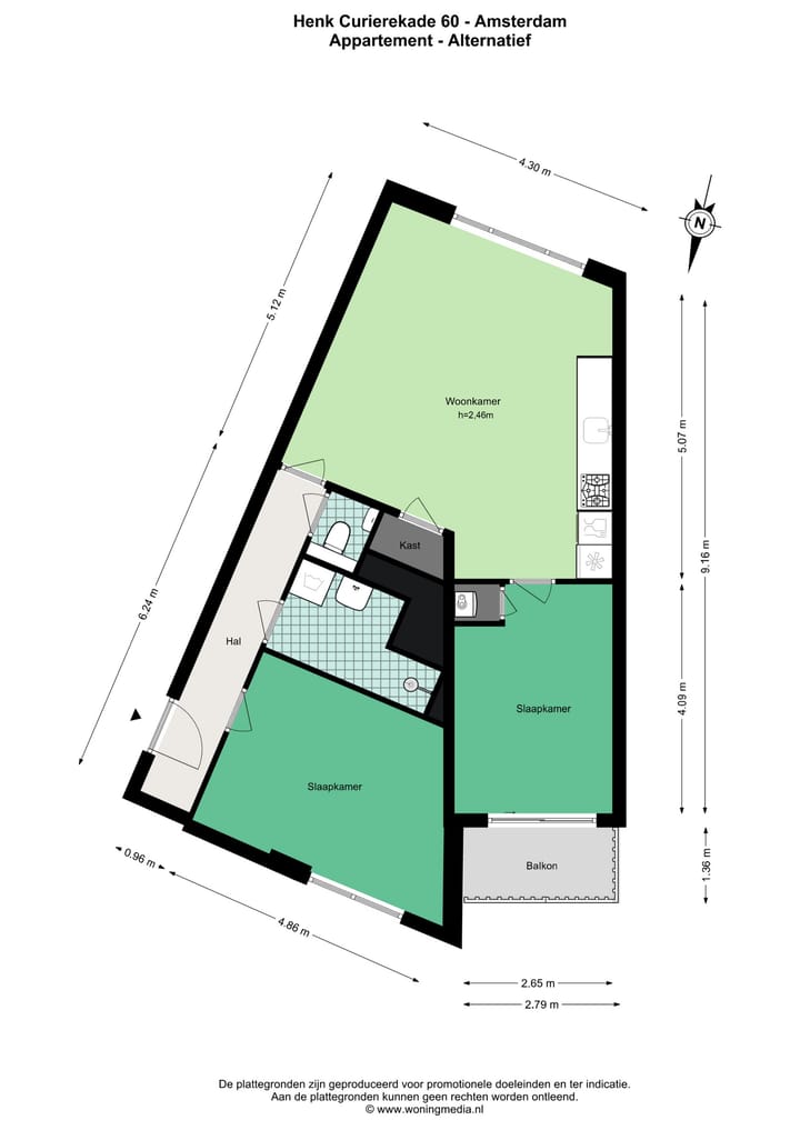 Foto 26 van Henk Curièrekade 60