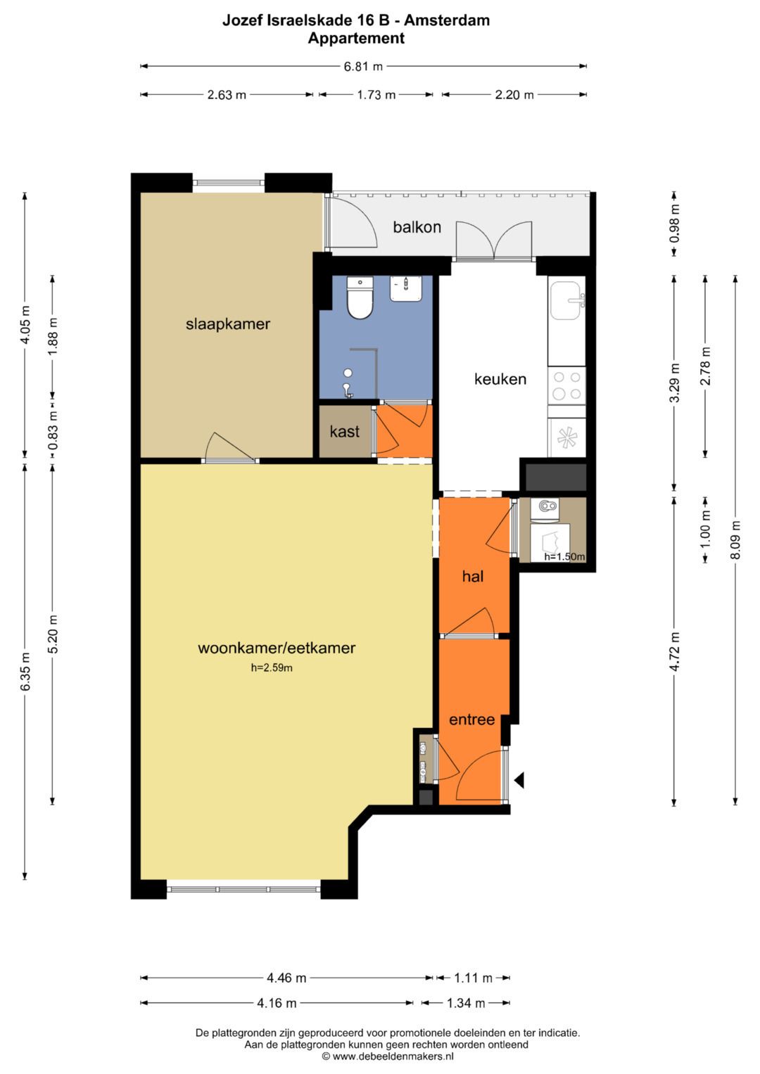 Foto 17 van Jozef Israëlskade 16-B