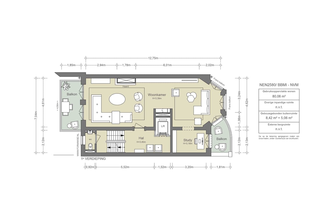 Foto 76 van Vossiusstraat 55