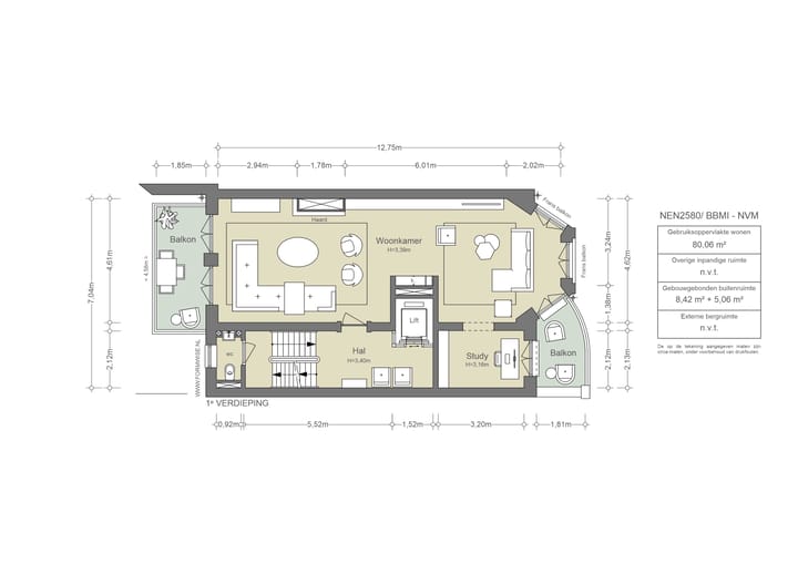 Foto 76 van Vossiusstraat 55