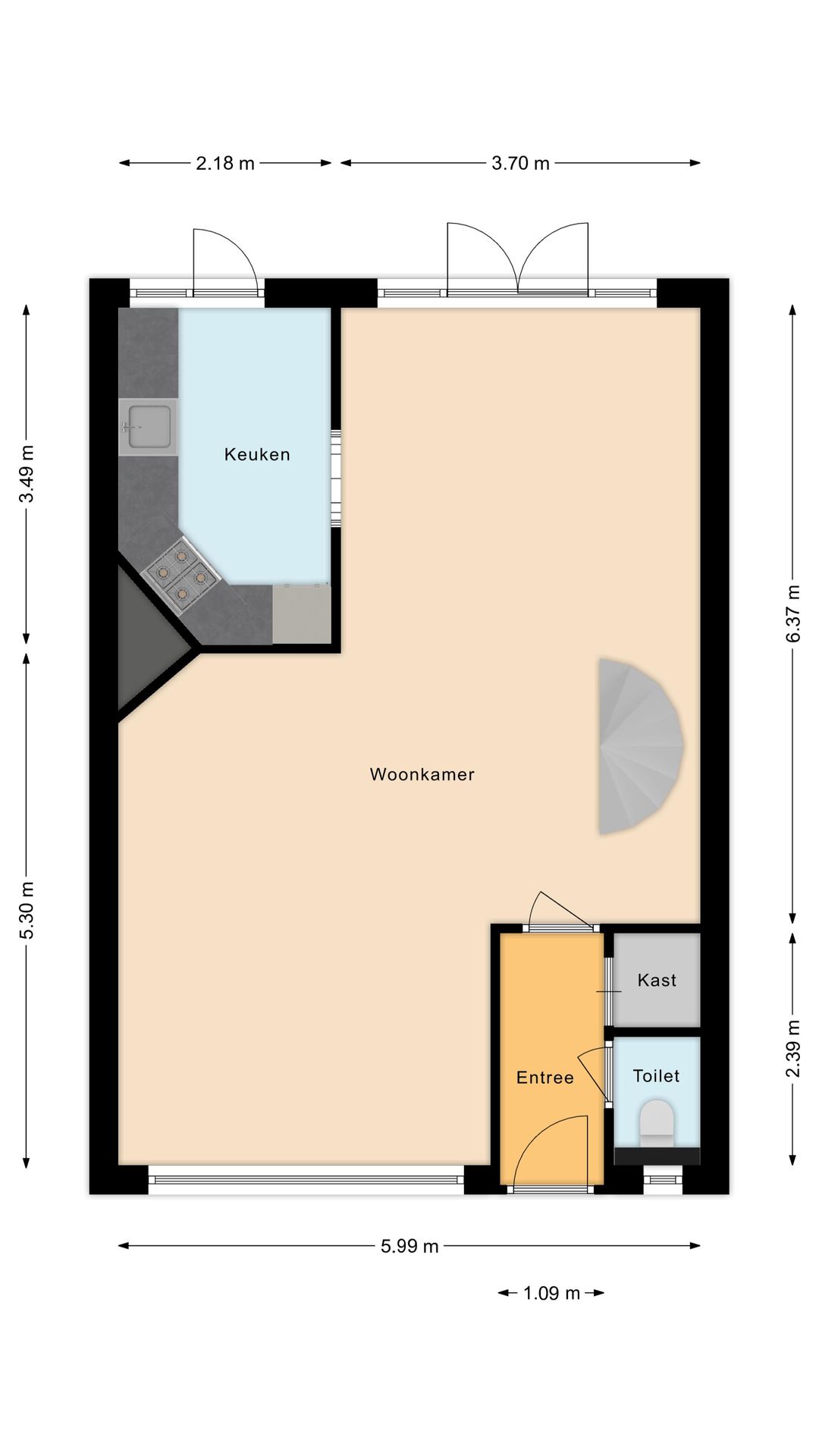 Foto 31 van Bugelstraat 2