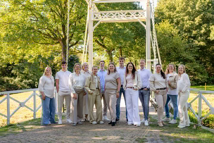 Een promotiefoto voor op kantoor