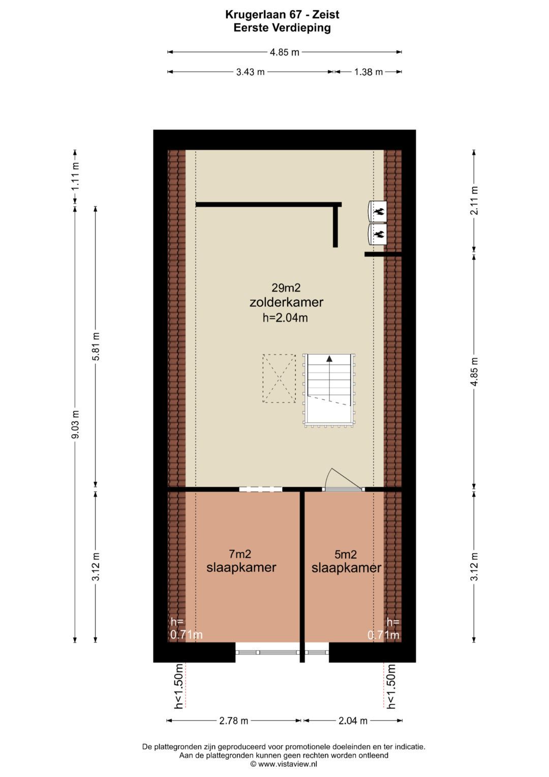 Foto 13 van Krugerlaan 67