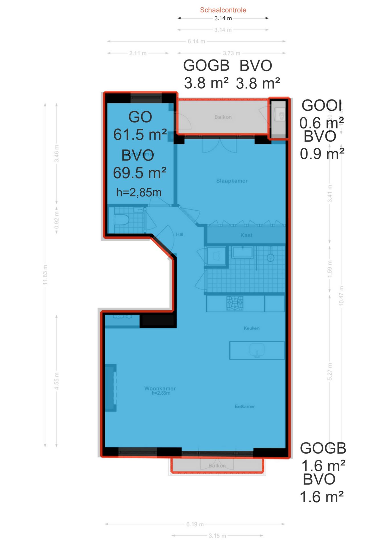 Foto 25 van Nicolaas Maesstraat 65-3