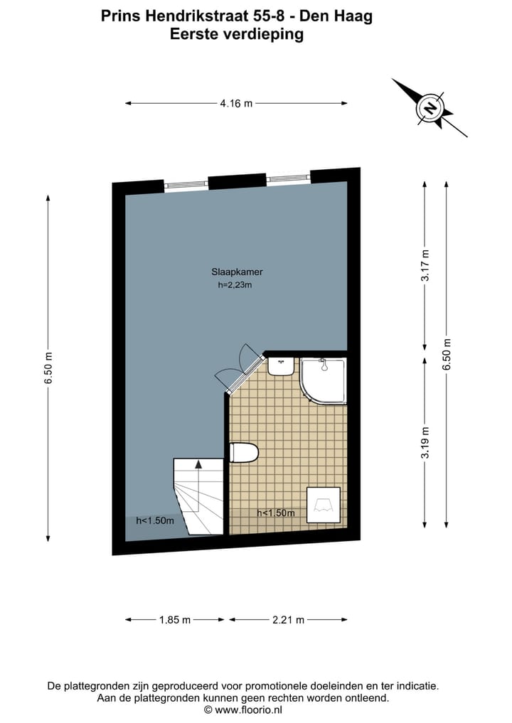 Foto 26 van Prins Hendrikstraat 55-8