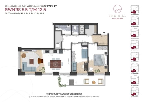 Image of T7 Apartment with shared street entrance
