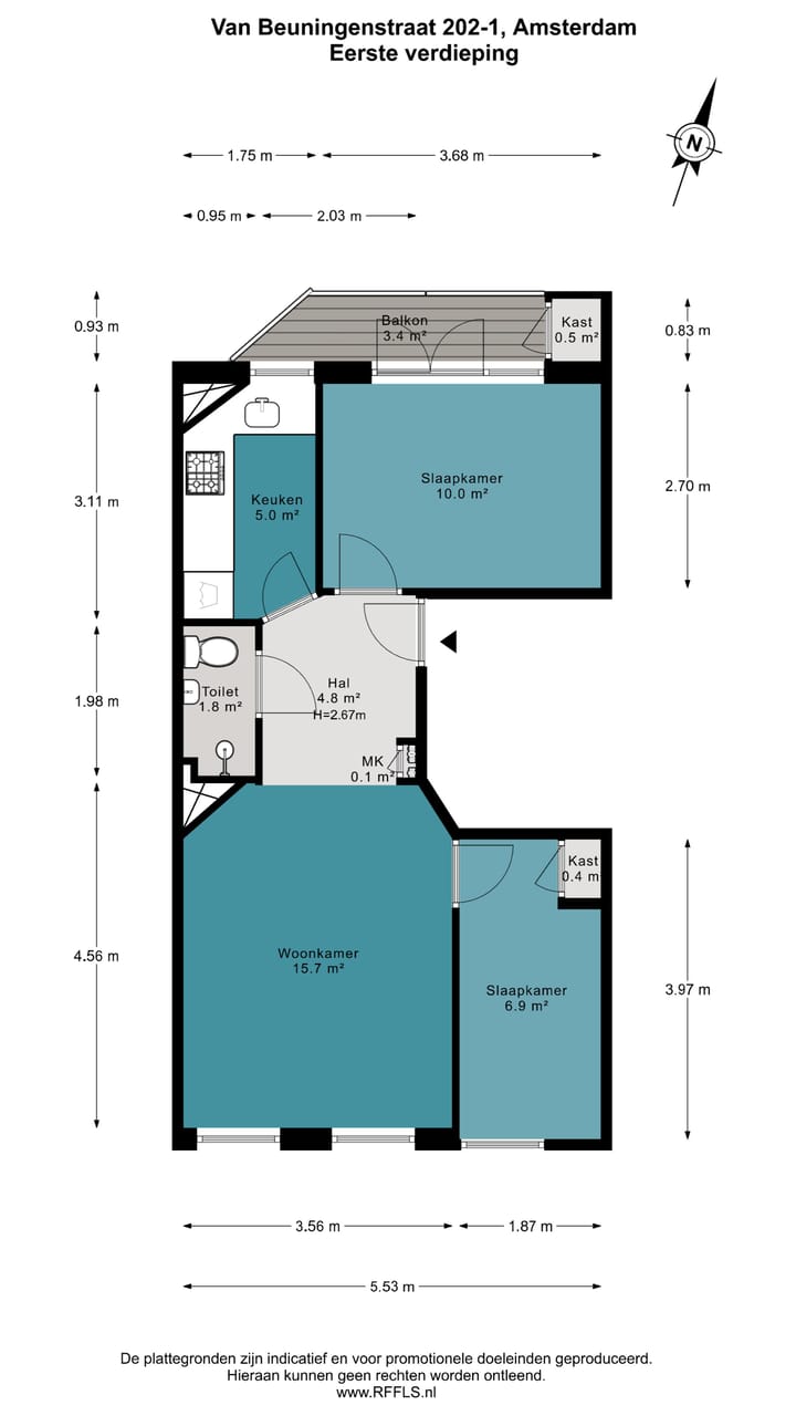 Photo 23 of Van Beuningenstraat 202-1