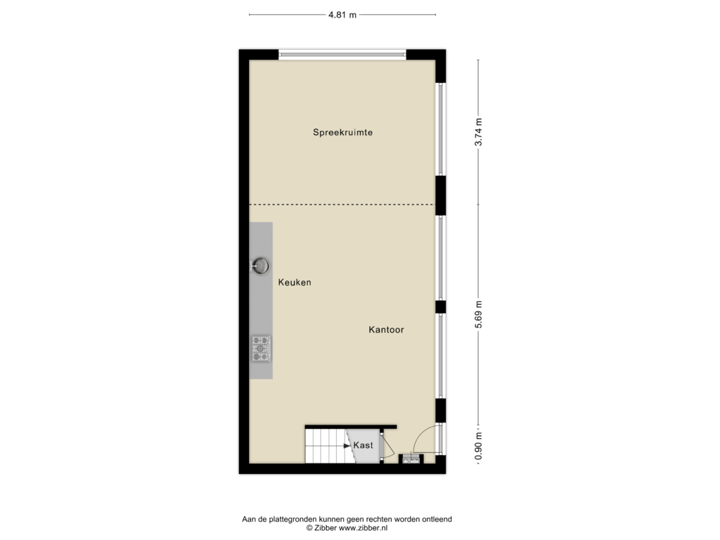 Begane Grond/Kantoor