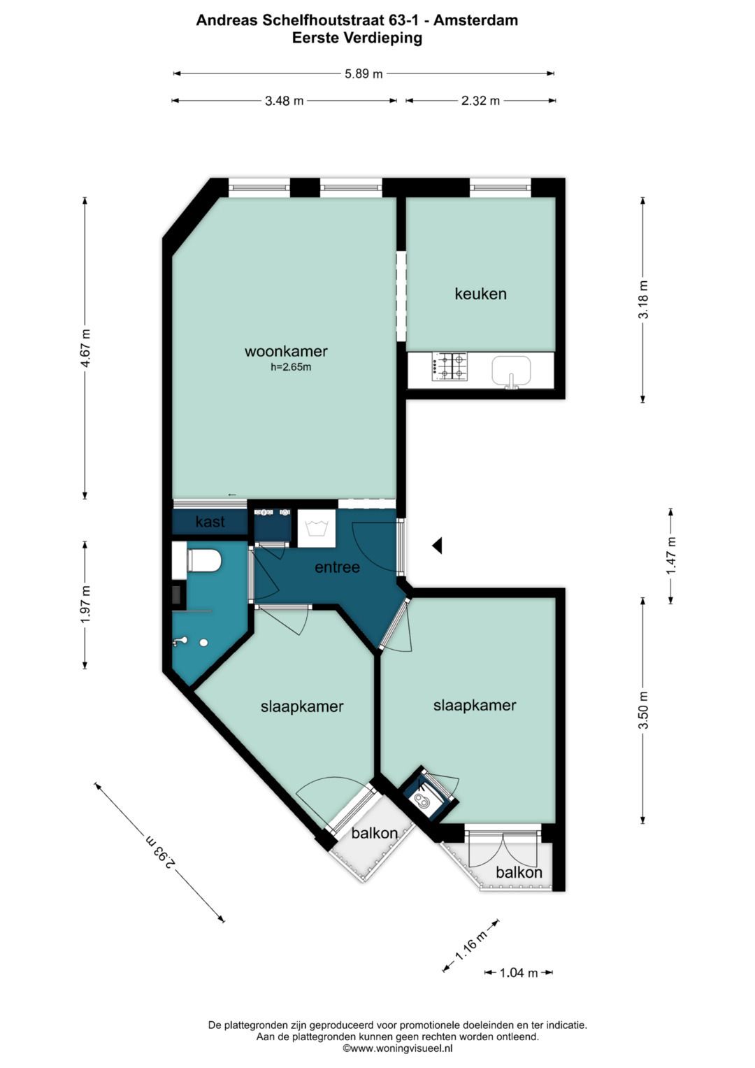 Photo 26 of Andreas Schelfhoutstraat 63-1