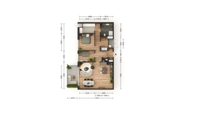 Photo 2 of Appartement tweede verdieping (Bouwnr. B18)