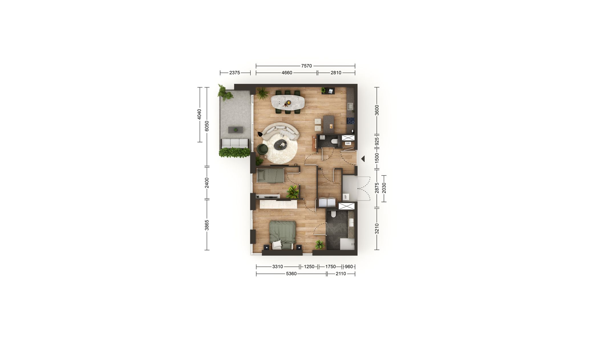 Photo 3 of Appartement tweede verdieping (Bouwnr. B19)