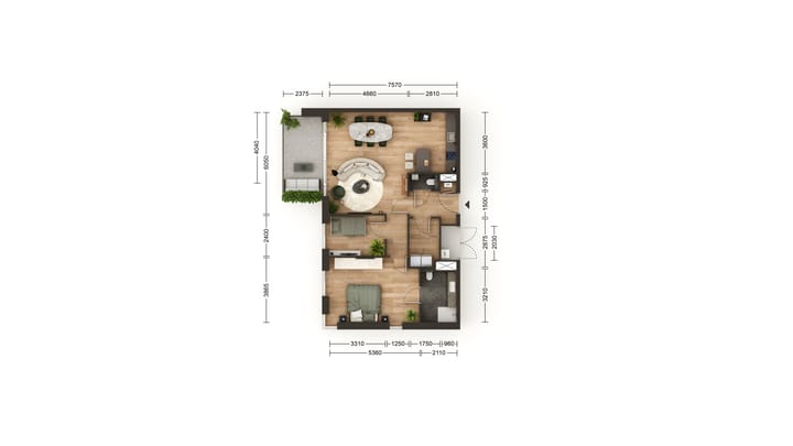 Photo 2 of Appartement tweede verdieping (Bouwnr. B19)