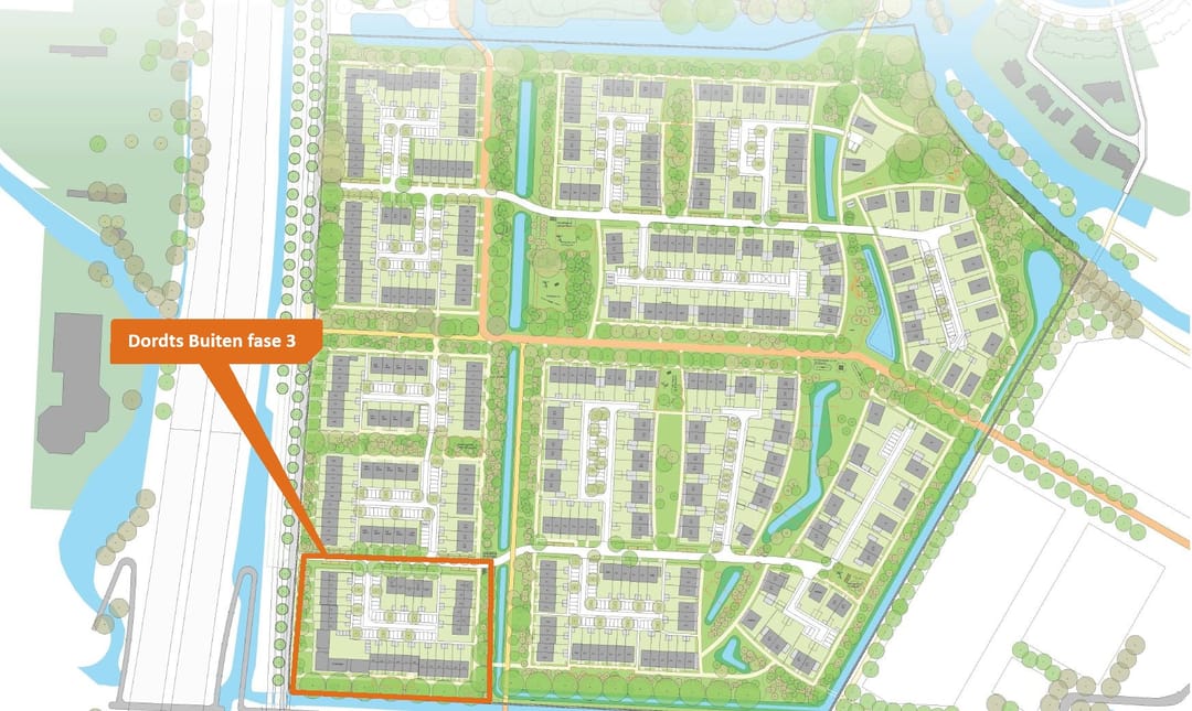 Foto 7 van Dordts Buiten - Fase 3 Roosdom Tijhuis