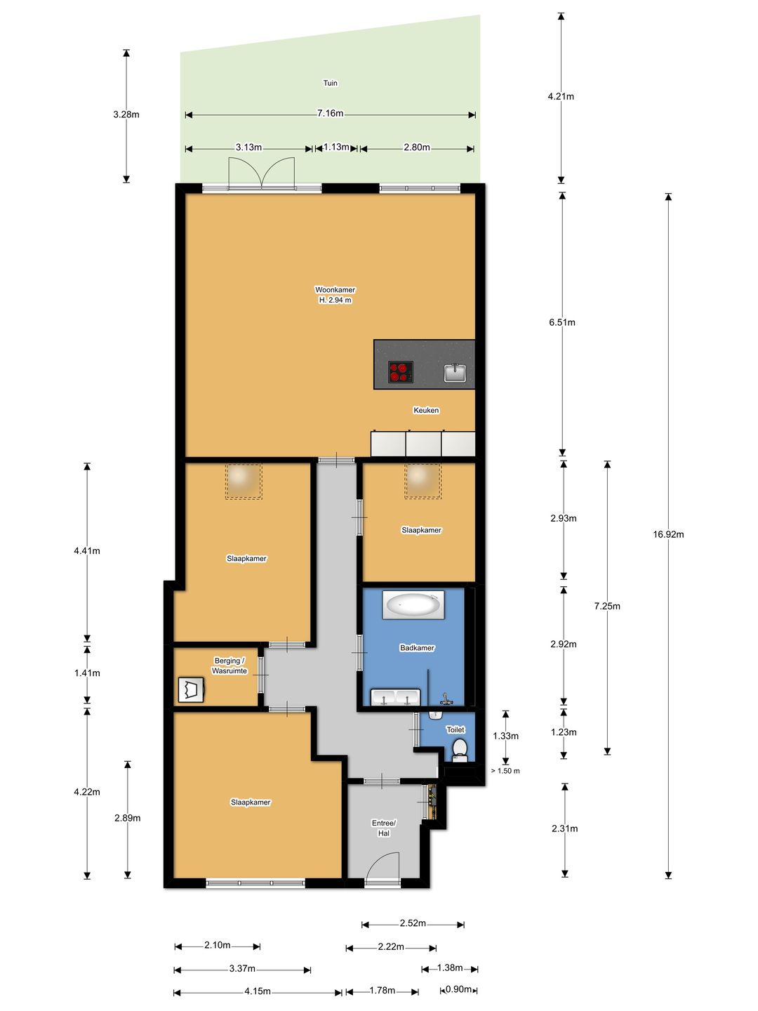 Foto 32 van Van 's-Gravesandestraat 25-B
