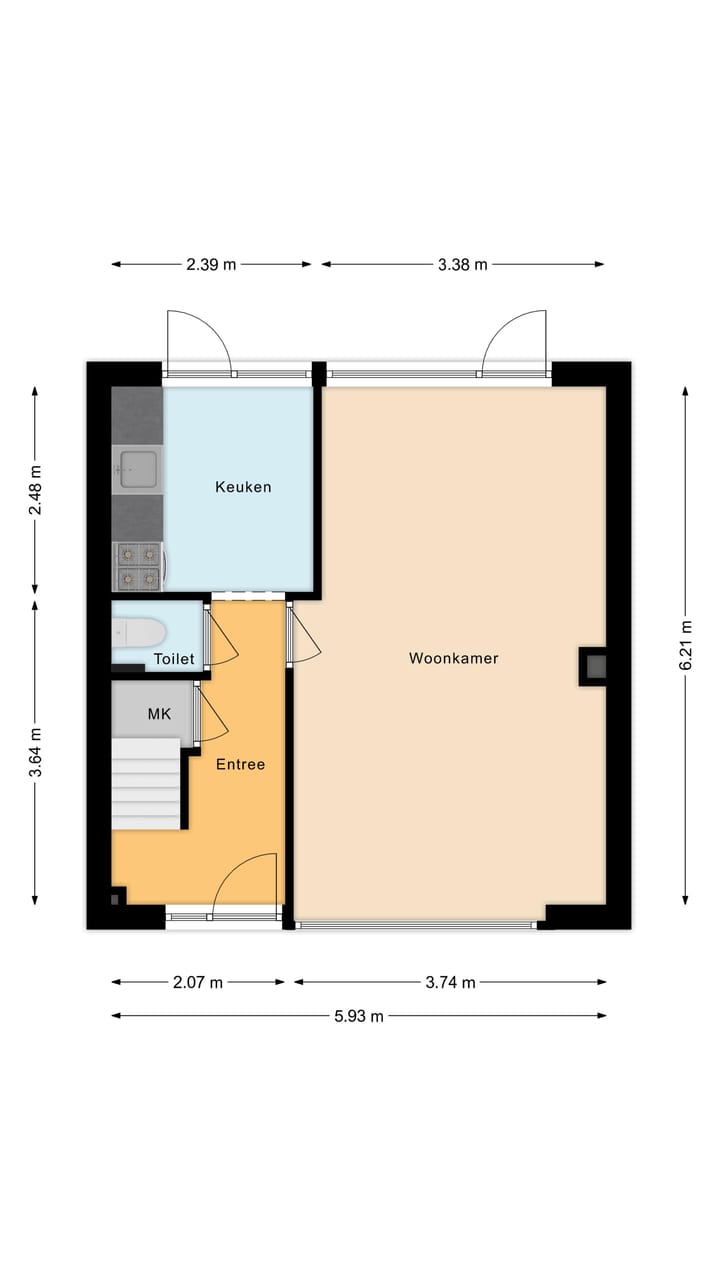 Foto 46 van Floris van Dijckstraat 9