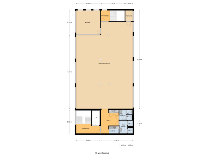 1e Verdieping