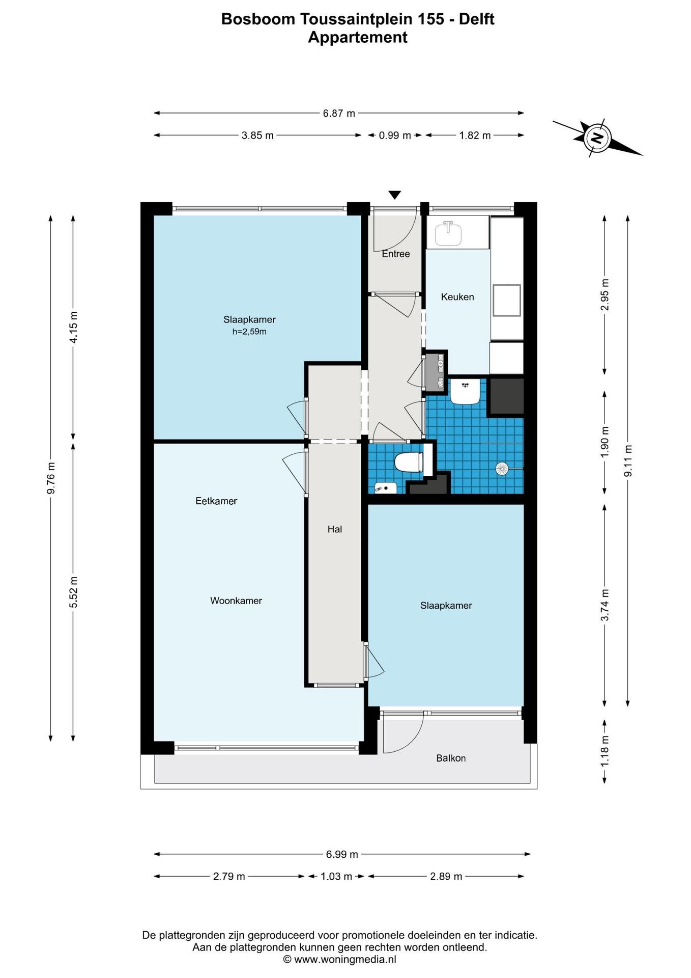 Foto 24 van Bosboom-Toussaintplein 155