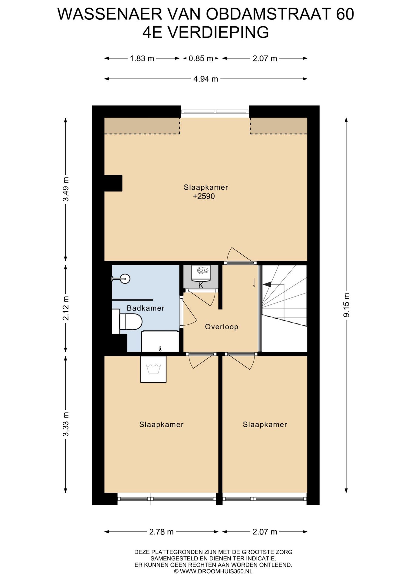 Foto 49 van Wassenaer van Obdamstraat 60