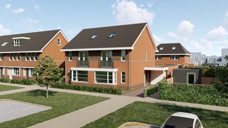 Foto van Watergentiaan 2-onder-1-kapwoning