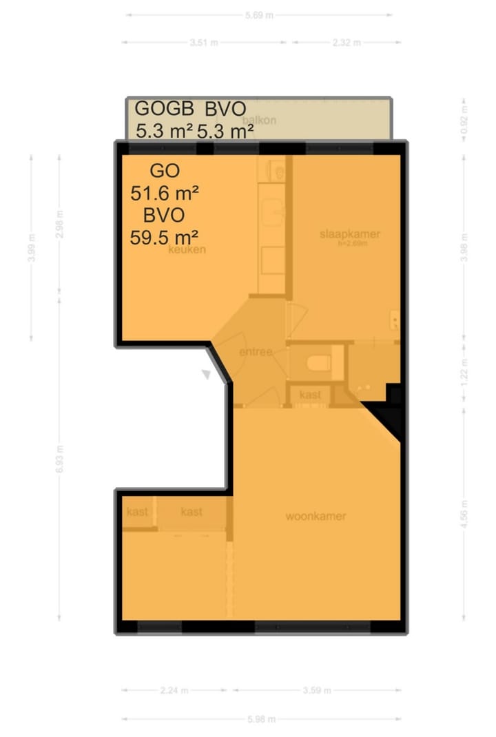 Foto 23 van De Rijpgracht 57-1