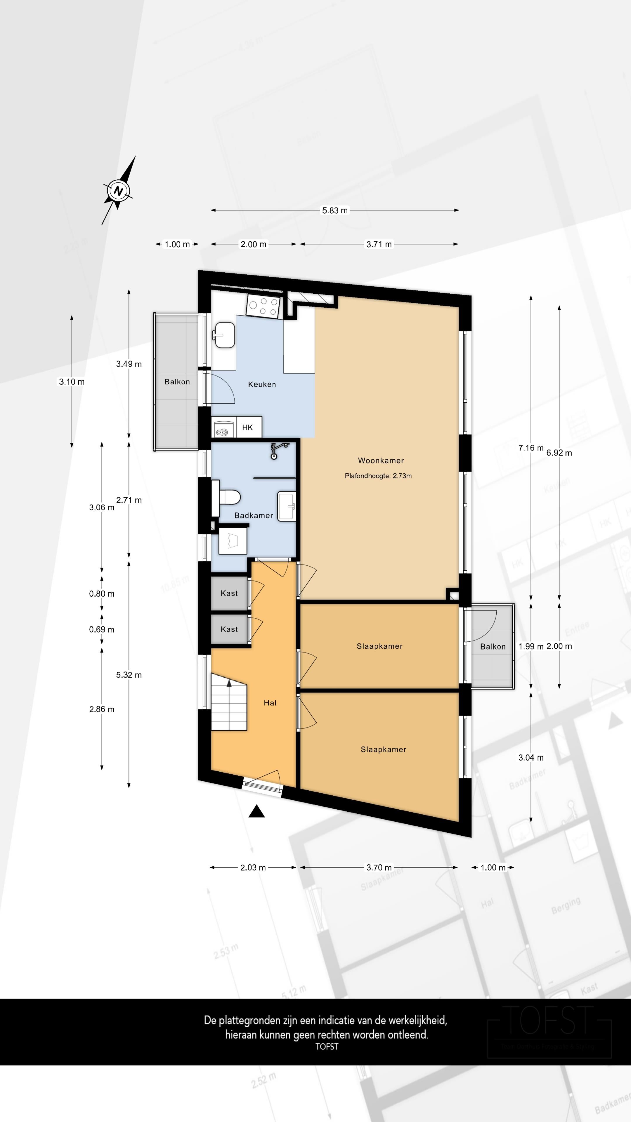 Foto 39 van Olivier van Noortstraat 9-D