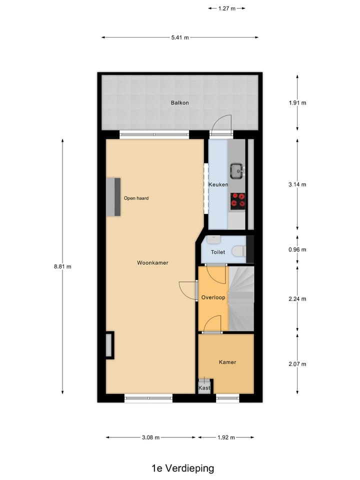 Foto 30 van Bilderdijkstraat 33-B