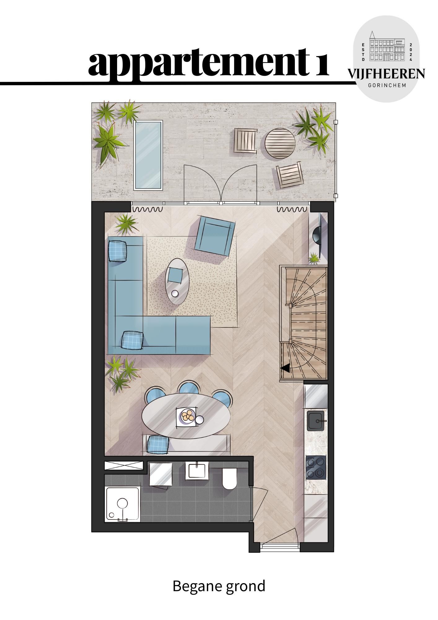 Foto 6 van Vijfheeren | appartement 1