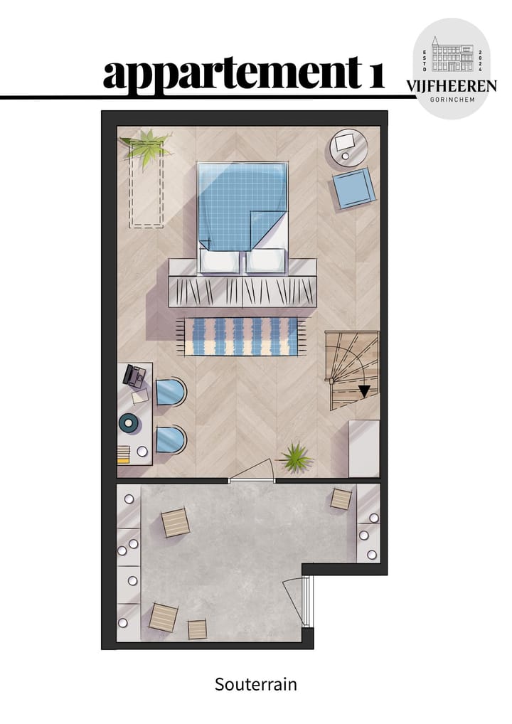 Foto 7 van Vijfheeren | appartement 1