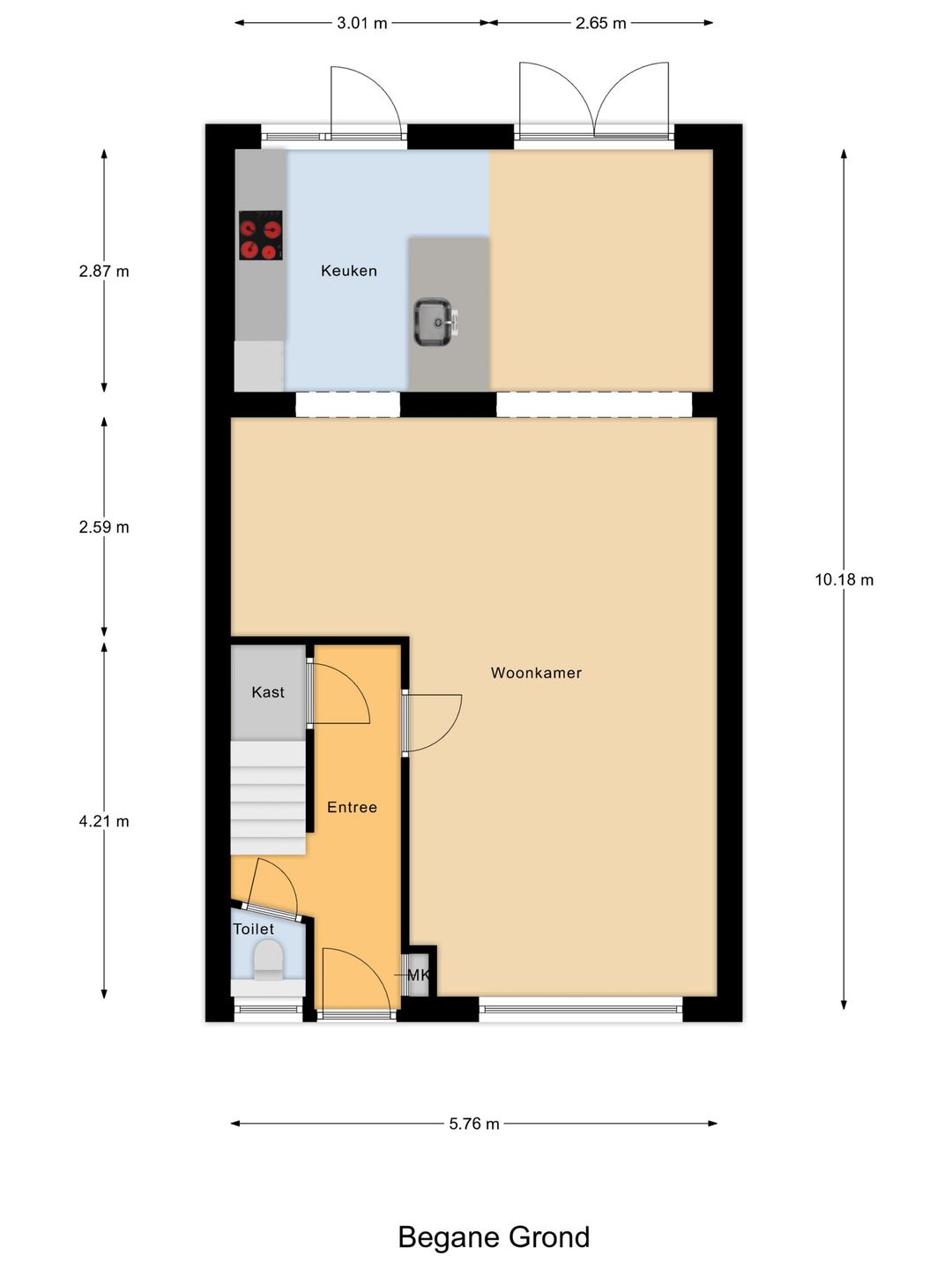 Foto 22 van Adriaan Poortersstraat 17