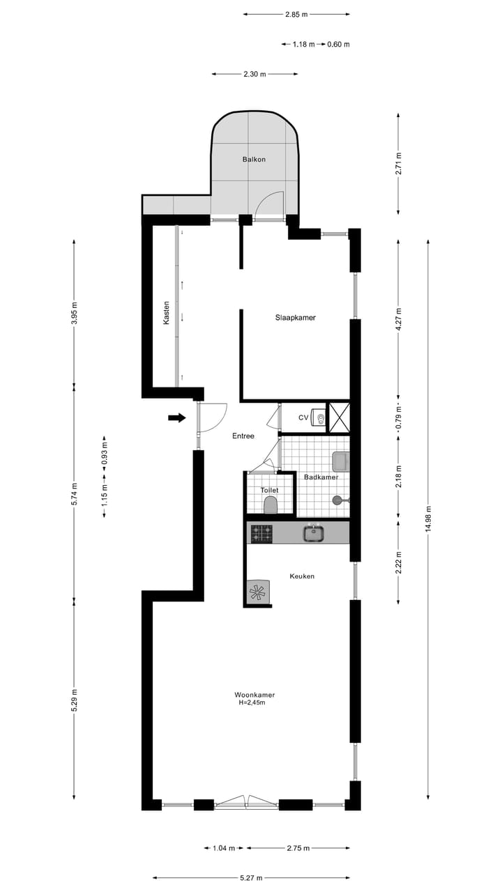 Photo 19 of Bakenessergracht 89-F