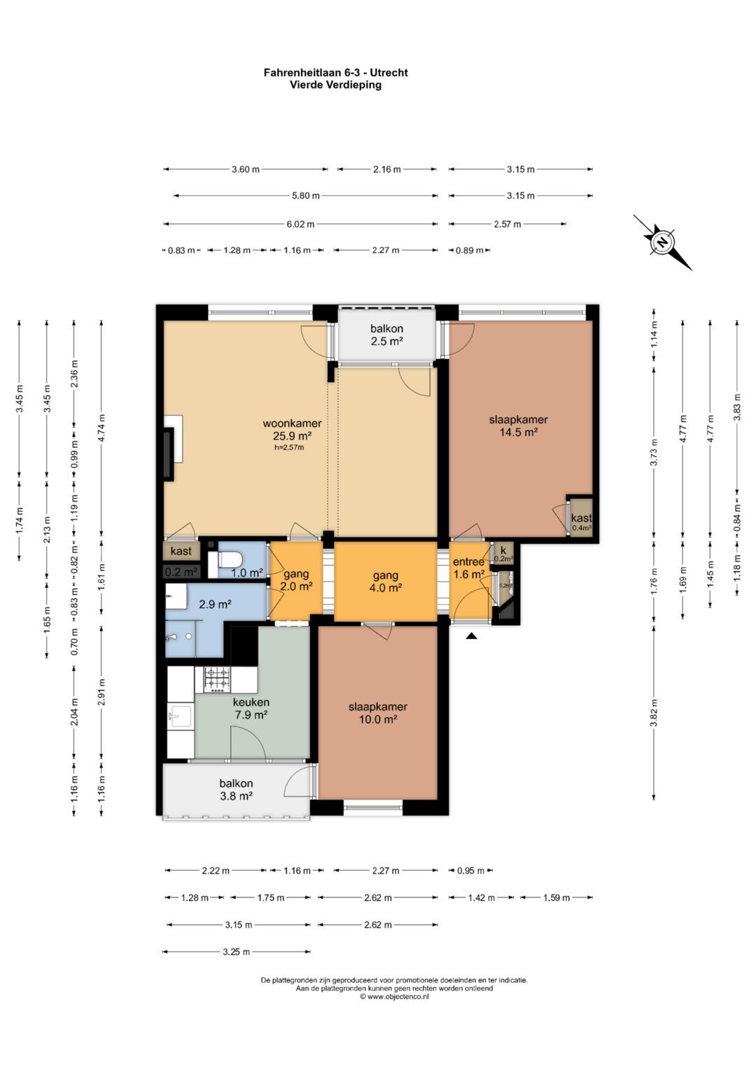 Foto 25 van Fahrenheitlaan 6-3