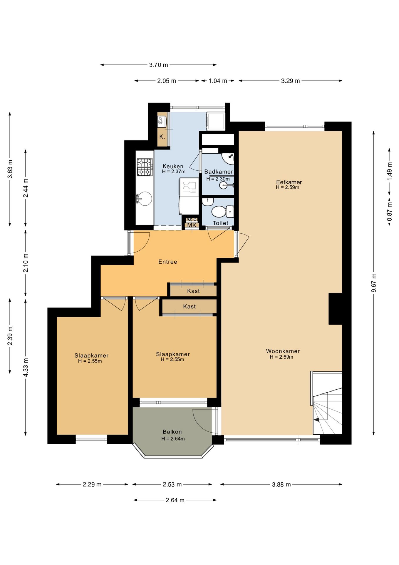 Foto 48 van Keesomstraat 25-A