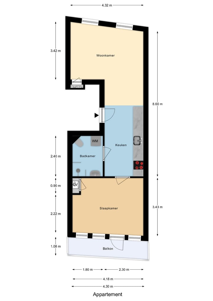 Foto 25 van IJsclubstraat 21-A02