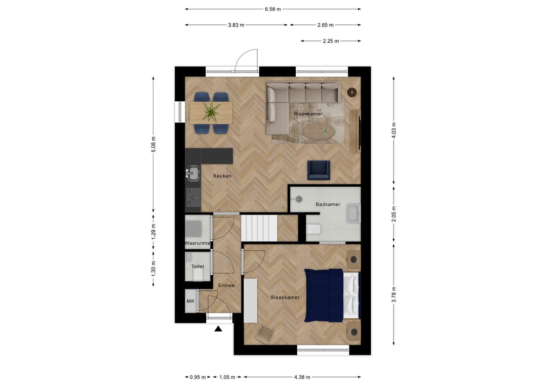 Foto 2 van Levensloopbestendige tweekapper (Bouwnr. 2)