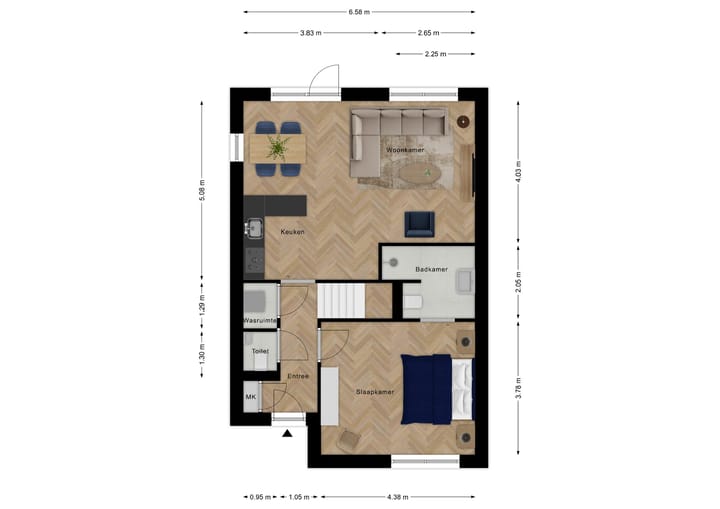 Photo 2 of Levensloopbestendige tweekapper (Bouwnr. 2)