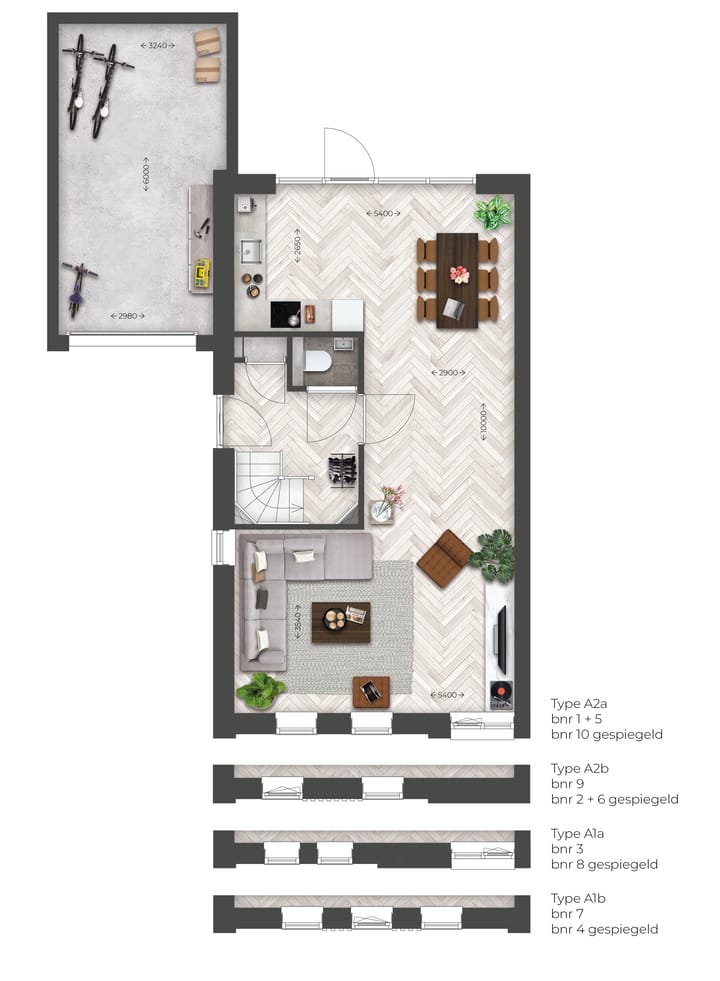 Foto 4 van Roodhekkenpas-West l 2-onder-1-kapwoning | (Bouwnr. 4)