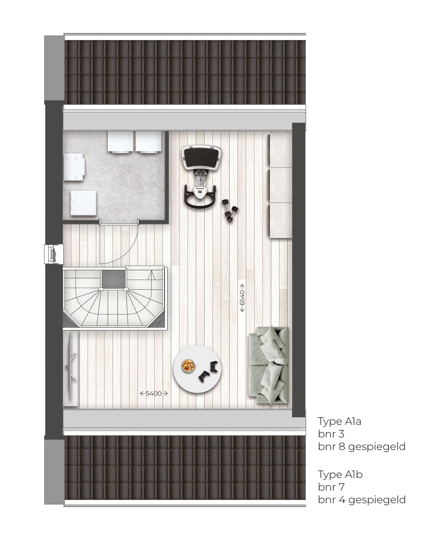 Foto 5 van Roodhekkenpas-West l 2-onder-1-kapwoning | (Bouwnr. 4)