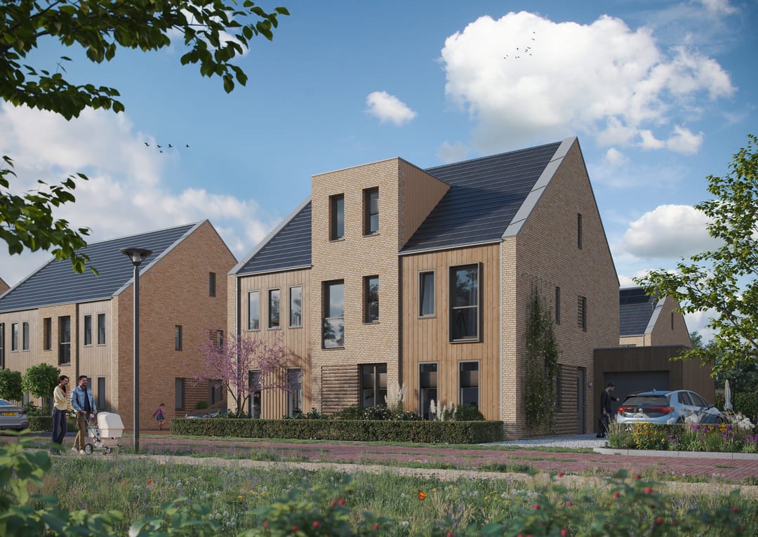 Foto 1 van Roodhekkenpas-West l 2-onder-1-kapwoning | (Bouwnr. 1)