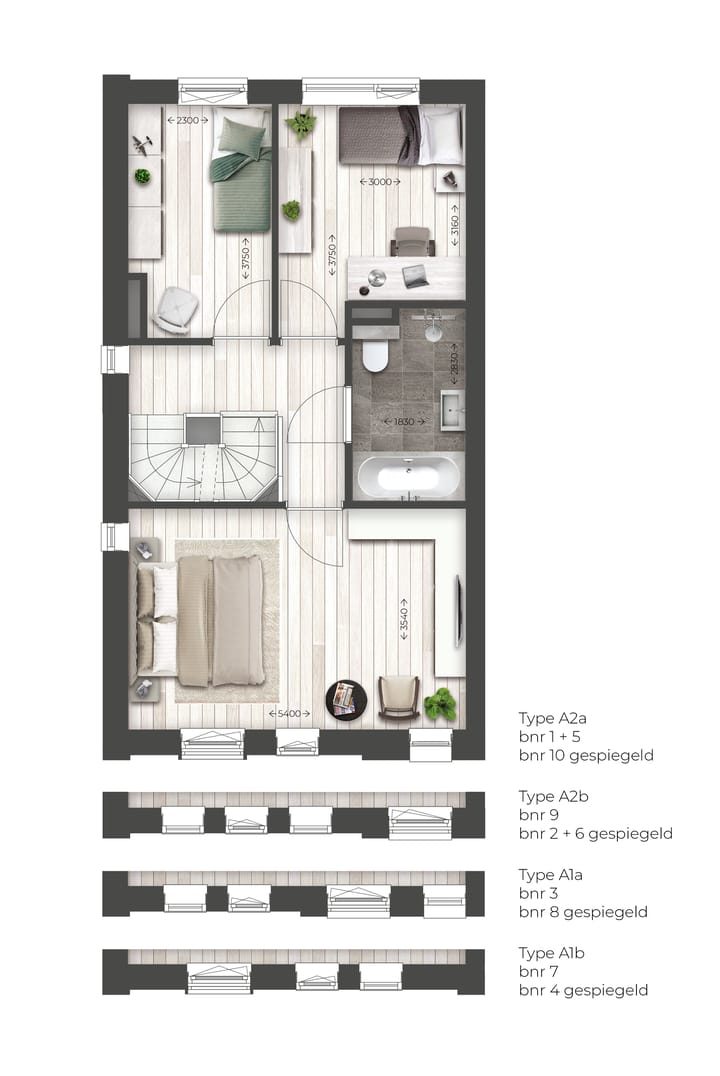 Foto 4 van Roodhekkenpas-West l 2-onder-1-kapwoning | (Bouwnr. 2)