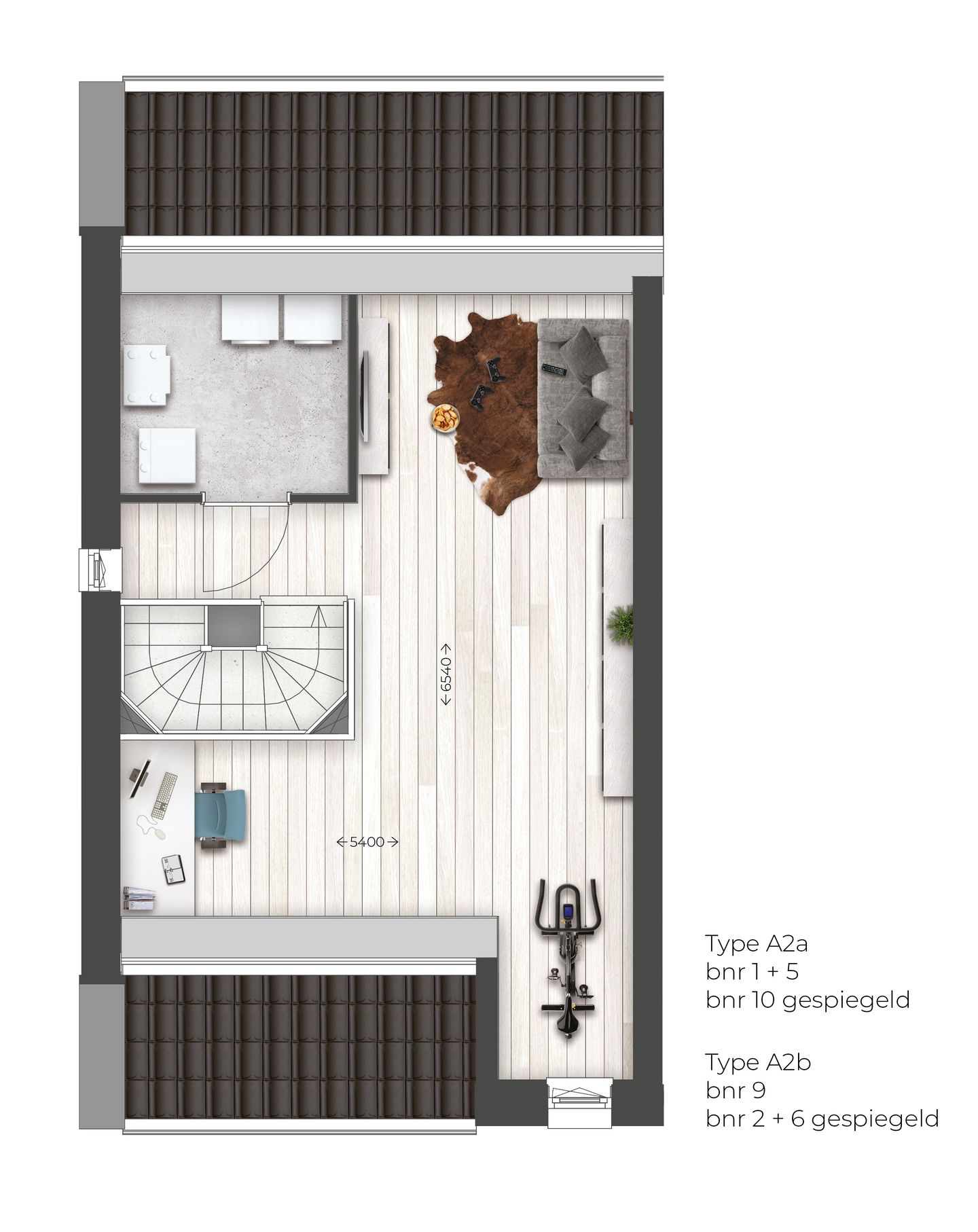 Foto 5 van Roodhekkenpas-West l 2-onder-1-kapwoning | (Bouwnr. 5)