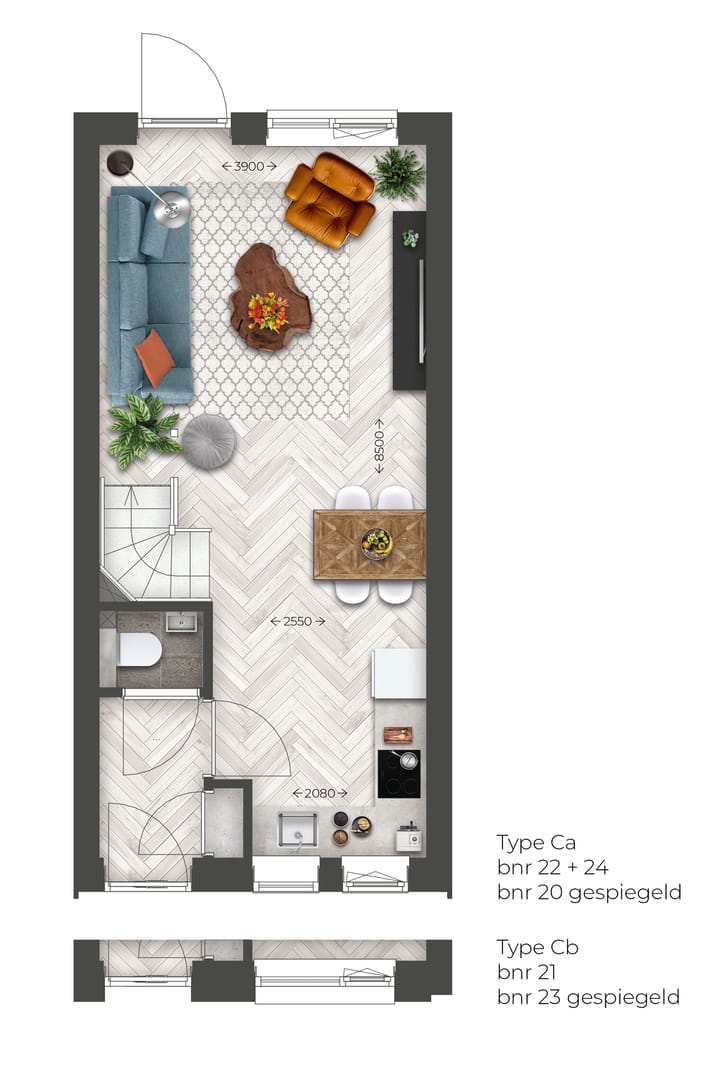 Foto 3 van Roodhekkenpas-West l starterswoning | C (Bouwnr. 20)