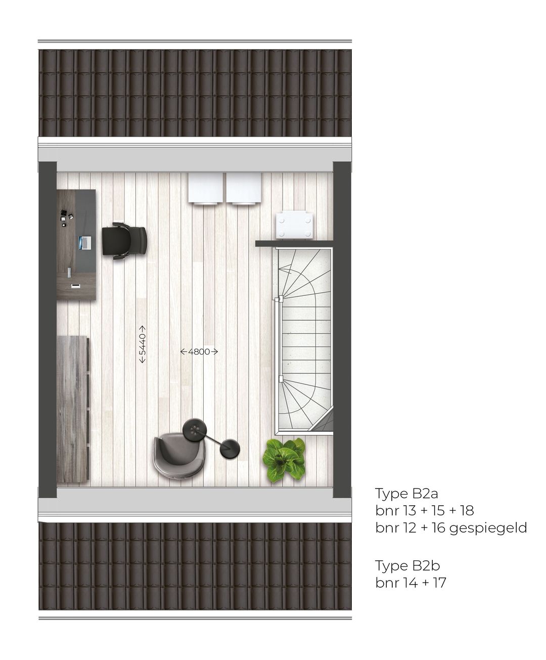 Foto 16 van Roodhekkenpas-West l tussenwoning | B2 (Bouwnr. 16)