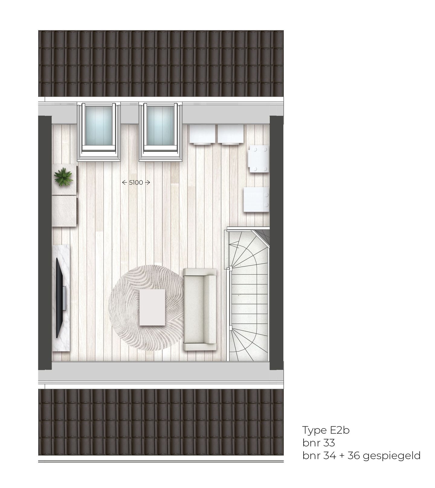 Foto 4 van Roodhekkenpas-West l LLB tussenwoning (Bouwnr. 33)